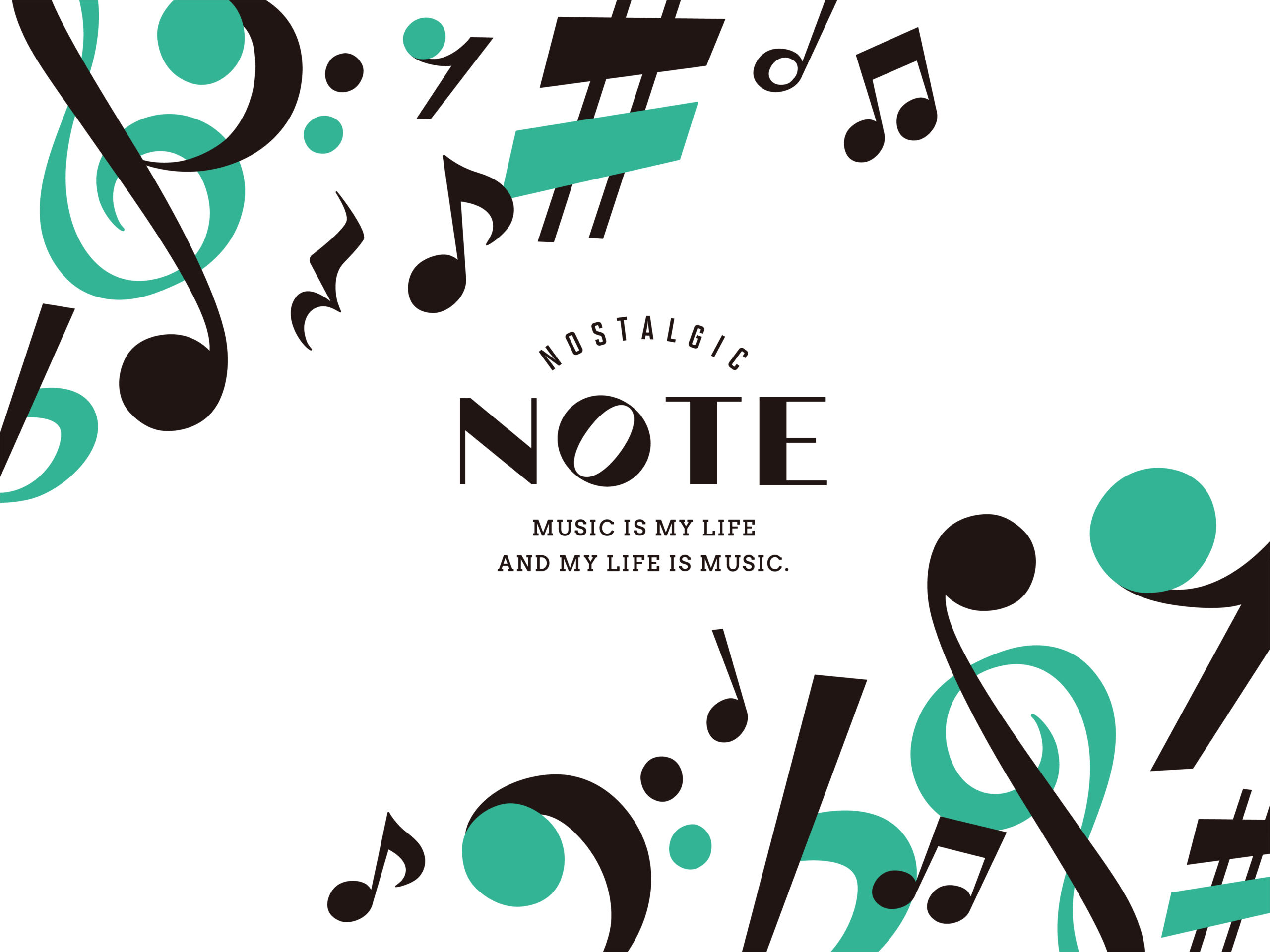 名古屋市を中心に活動するデザイン会社アンドエイトが手がけた、decoreightのNostalgic Noteのイメージです。